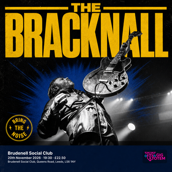 The Bracknall at Brudenell Social Club on 20 November 2026 gig poster