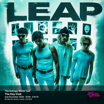 LEAP - The Entropy World Tour LEAP at The Key Club on 2 December 2026 gig poster
