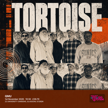 TORTOISE at QMU on 1 November 2026 gig poster