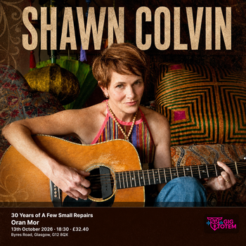 Shawn Colvin: 30 Years of A Few Small Repairs Shawn Colvin at Oran Mor on 13 October 2026 gig poster