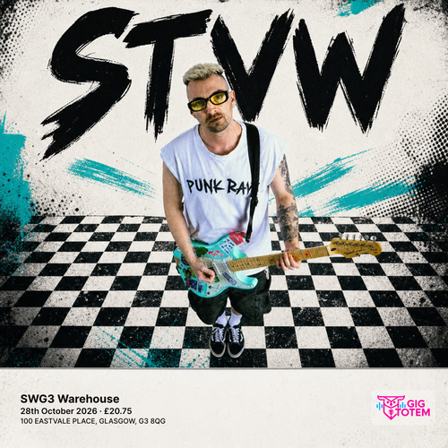 STVW at SWG3 Warehouse on 28 October 2026 gig poster
