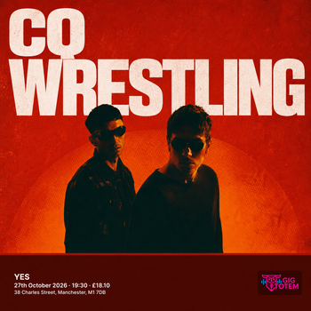 CQ Wrestling at YES on 27 October 2026 gig poster