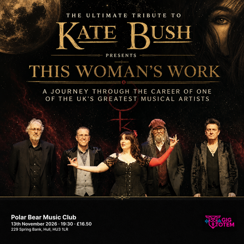 Moments of Pleasure - The Music Of Kate Bush at Polar Bear Music Club on 13 November 2026 gig poster