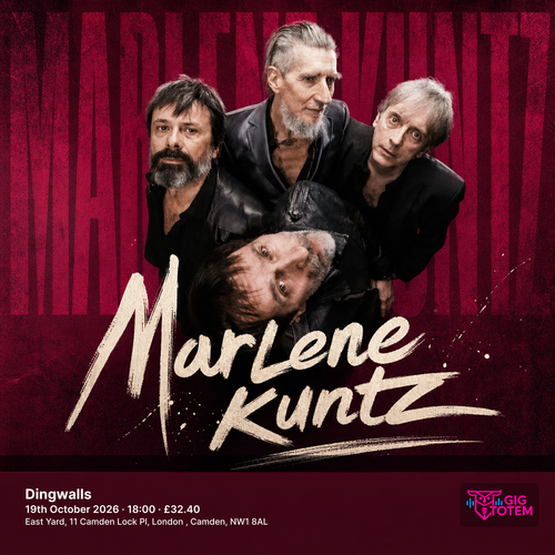 Marlene Kuntz at Dingwalls on 19 October 2026 gig poster