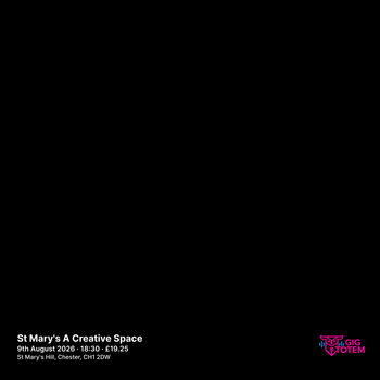 Bob Log III at St Mary's A Creative Space on 9 August 2026 gig poster