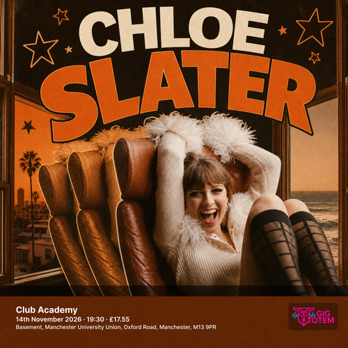 chloe slater riot youth tour Chloe Slater november 2026 tour poster