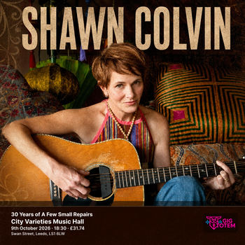 Shawn Colvin: 30 Years of A Few Small Repairs Shawn Colvin at City Varieties Music Hall on 9 October 2026 gig poster