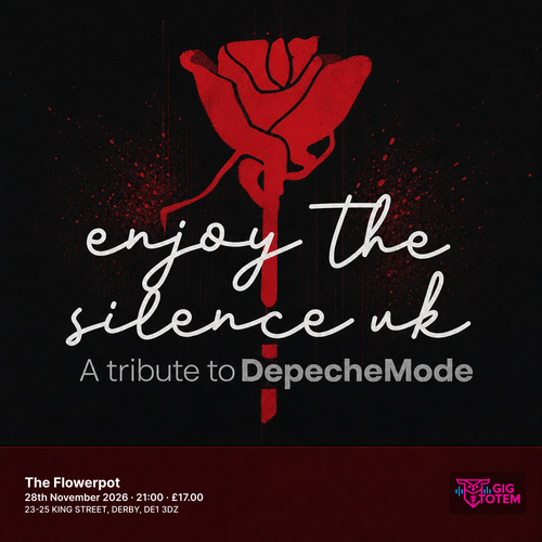 Enjoy The Silence UK - A Tribute to Depeche Mode at The Flowerpot on 28 November 2026 gig poster