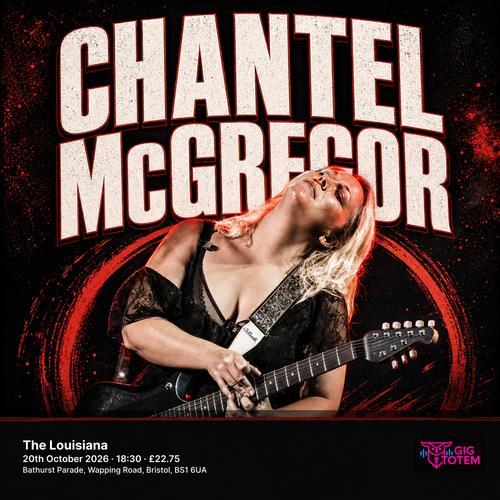 Chantel Mcgregor at The Louisiana on 20 October 2026 gig poster