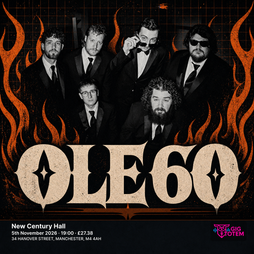 Ole 60 at New Century Hall on 5 November 2026 gig poster
