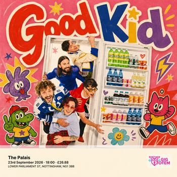 Good Kid Last Dinosaurs at The Palais on 23 September 2026 gig poster