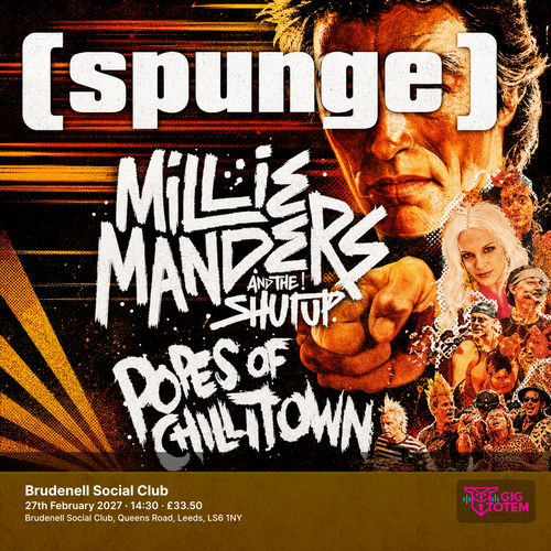 [ SPUNGE ] [spunge] at Brudenell Social Club on 27 February 2027 gig poster
