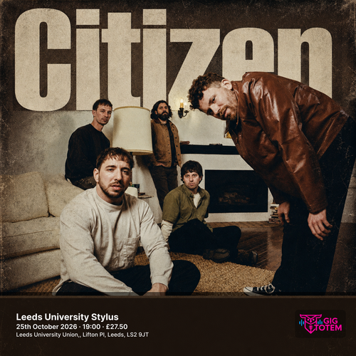 Citizen Modern Color at Leeds University Stylus on 25 October 2026 gig poster