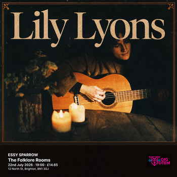LILY LYONS + ESSY SPARROW Lily Lyons at The Folklore Rooms on 22 July 2026 gig poster