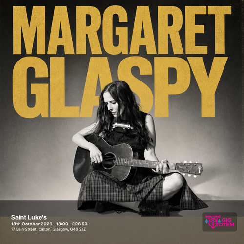 Margaret Glaspy at Saint Luke's on 18 October 2026 gig poster