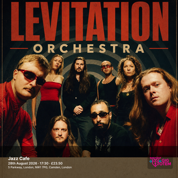 Levitation Orchestra at Jazz Cafe on 28 August 2026 gig poster