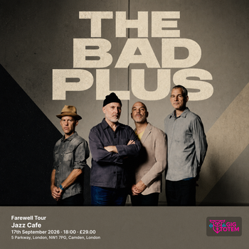 The Bad Plus - Farewell Tour The Bad Plus at Jazz Cafe on 17 September 2026 gig poster