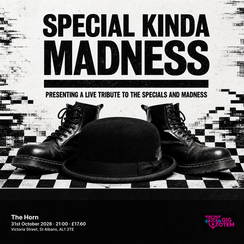 SPECIAL KINDA MADNESS at The Horn on 31 October 2026 gig poster