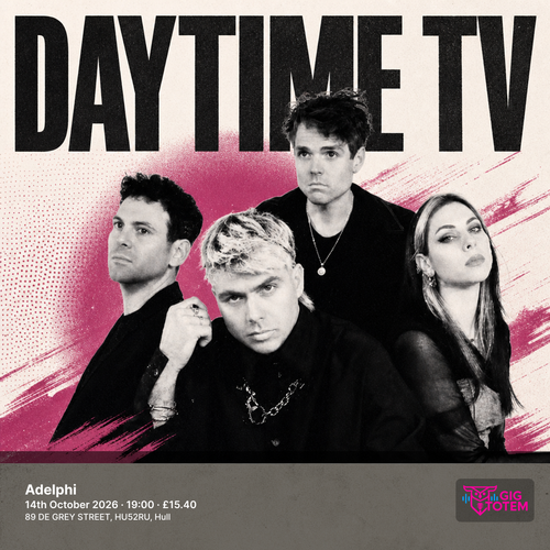 Daytime TV at The New Adelphi Club on 14 October 2026 gig poster