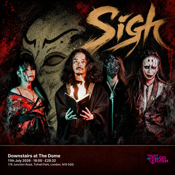 Sigh Craven Idol at Downstairs at The Dome on 11 July 2026 gig poster