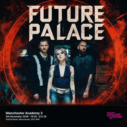Future Palace Luna Kills at Manchester Academy 3 on 5 November 2026 gig poster