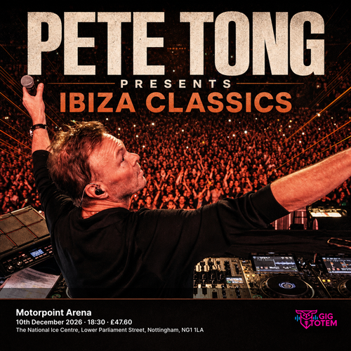 Pete Tong Presents Ibiza Classics at Motorpoint Arena on 10 December 2026 gig poster