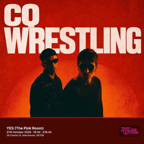 CQ Wrestling at YES (The Pink Room) on 27 October 2026 gig poster