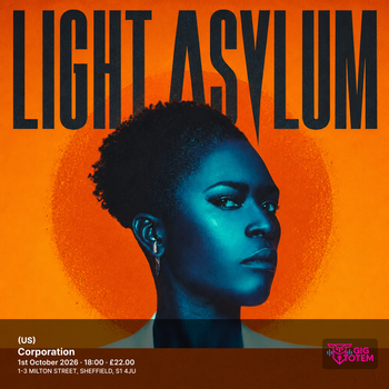 Light Asylum (US) Light Asylum at Corporation on 1 October 2026 gig poster