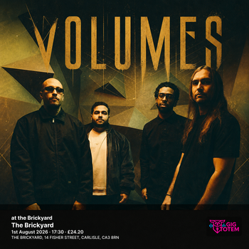Volumes at the Brickyard Volumes, Ghost Iris at The Brickyard on 1 August 2026 gig poster
