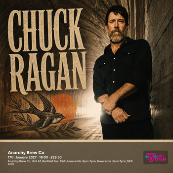 Chuck Ragan at Anarchy Brew Co on 17 January 2027 gig poster