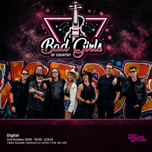 Bad Girls of Country at Digital on 2 October 2026 gig poster