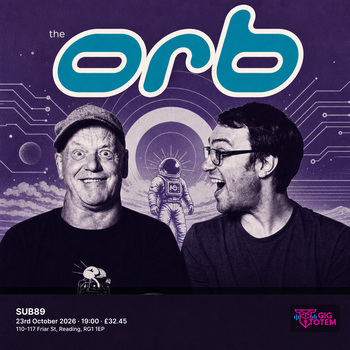 The Orb at Sub 89 on 23 October 2026 gig poster