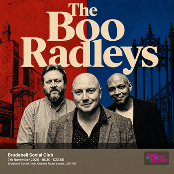 The Boo Radleys at Brudenell Social Club on 7 November 2026 gig poster
