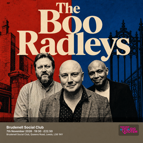 The Boo Radleys at Brudenell Social Club on 7 November 2026 gig poster