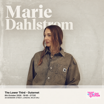 Marie Dahlstrom at The Lower Third on 8 October 2026 gig poster