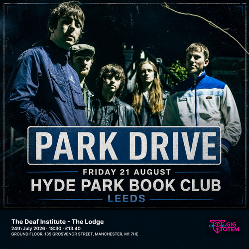 PARK DRIVE TOUR 2026 Headwired, Park Drive july 2026 to august 2026 tour poster
