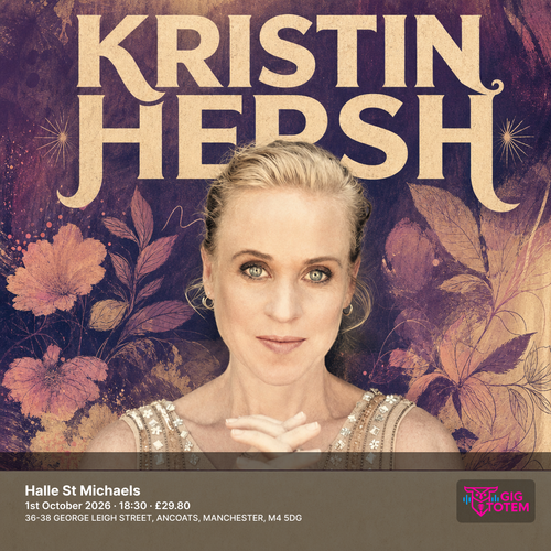 Kristin Hersh at Hallé at St Michael's on 1 October 2026 gig poster