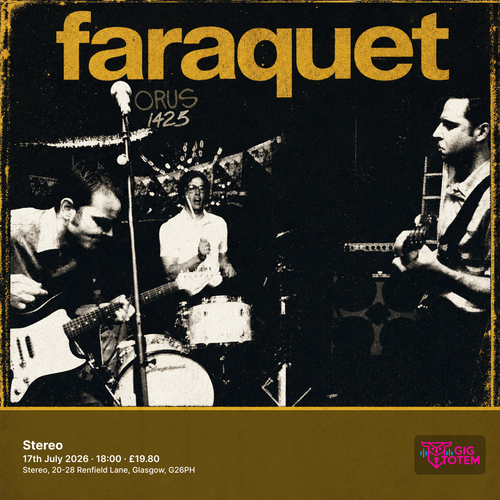 faraquet july 2026 tour poster