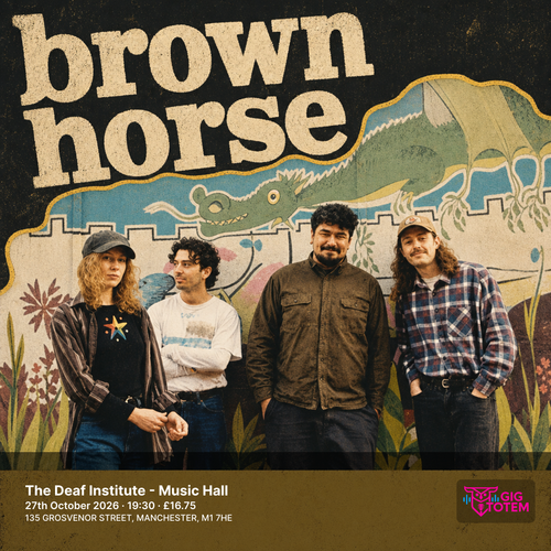 Brown Horse at The Deaf Institute on 27 October 2026 gig poster
