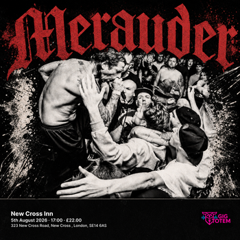 Merauder at New Cross Inn on 5 August 2026 gig poster