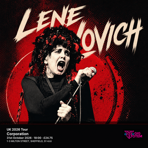 Lene Lovich UK 2026 Tour Lene Lovich at Corporation on 31 October 2026 gig poster