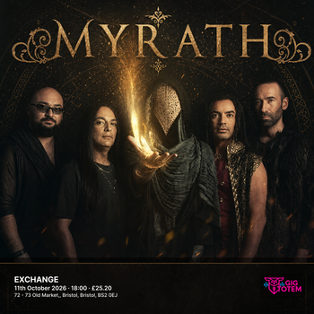 Myrath Roses Of Thieves at EXCHANGE on 11 October 2026 gig poster