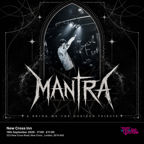 Mantra - A Bring Me The Horizon Tribute at New Cross Inn on 19 September 2026 gig poster