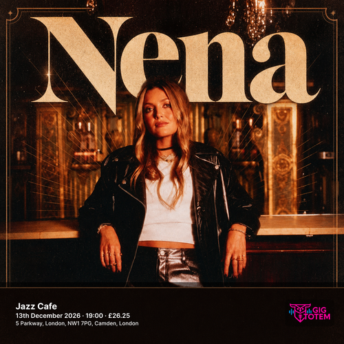 Nena at Jazz Cafe on 13 December 2026 gig poster