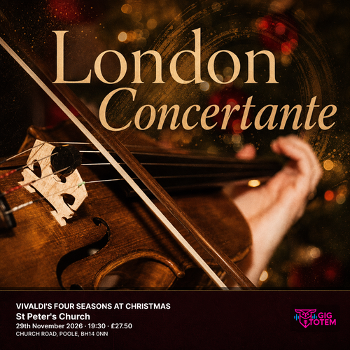 VIVALDI'S FOUR SEASONS AT CHRISTMAS London Concertante at St Peter's Church on 29 November 2026 gig poster