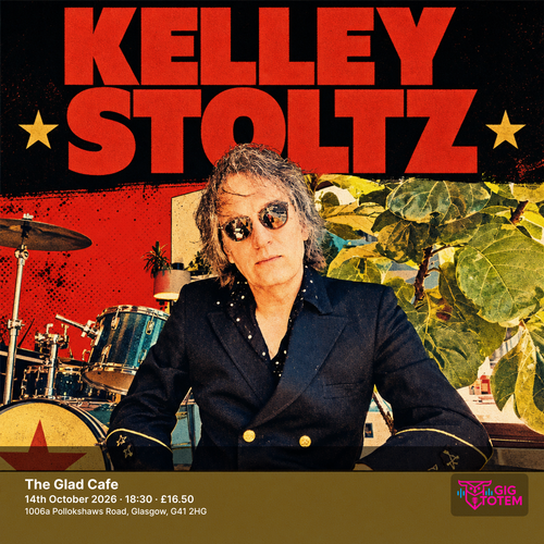 Kelley Stoltz at The Glad Cafe on 14 October 2026 gig poster