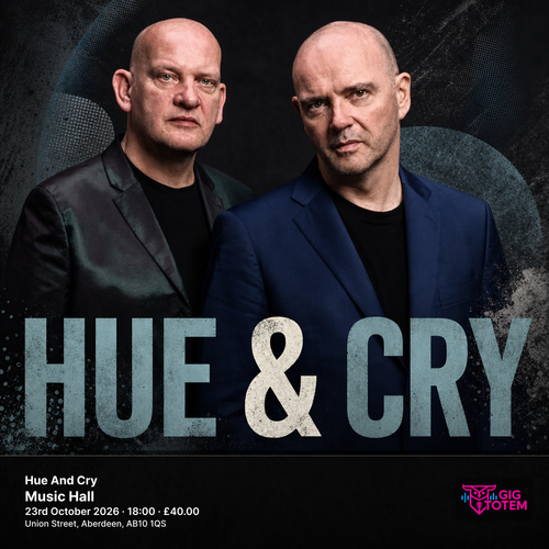 Hue And Cry Hue & Cry at Music Hall on 23 October 2026 gig poster
