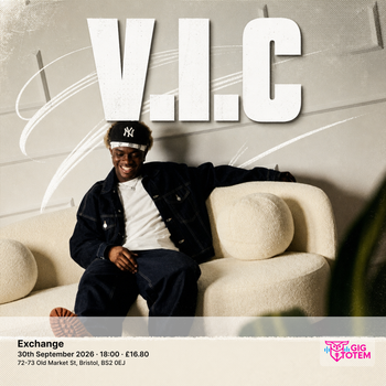V.I.C at Exchange on 30 September 2026 gig poster