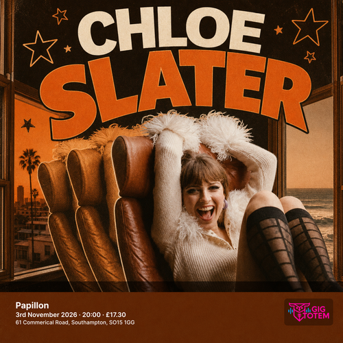 Chloe Slater at Papillon on 3 November 2026 gig poster