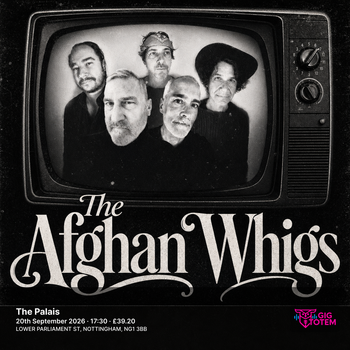 The Afghan Whigs Ed Harcourt at The Palais on 20 September 2026 gig poster